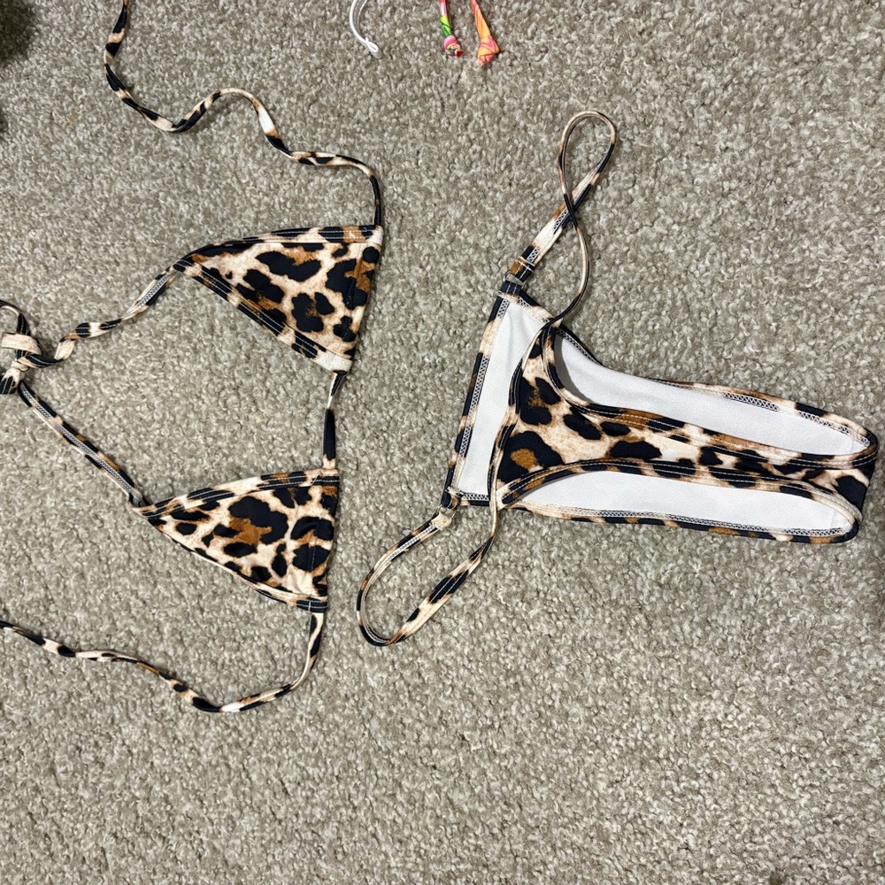 Leopard Print Bikini Set - Picture 2 of 2